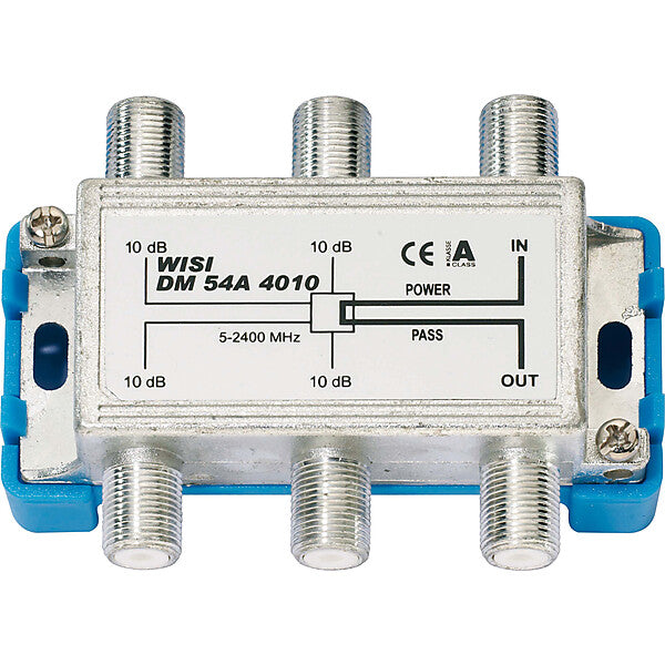 WISI Abzweiger 4f. 5-2400MHz, 10dB DM54A4010